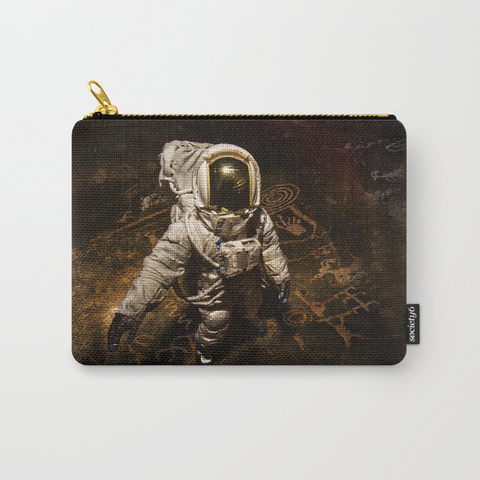 Future Astronaut Theorists Say YES! (Future Primitive) Carry-All Pouch