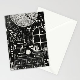 Moon Altar Stationery Card