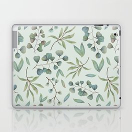 Eucalyptus seamless pattern Laptop Skin