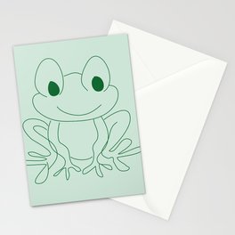 Ribbit Stationery Cards