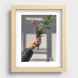 Flower Love Recessed Framed Print