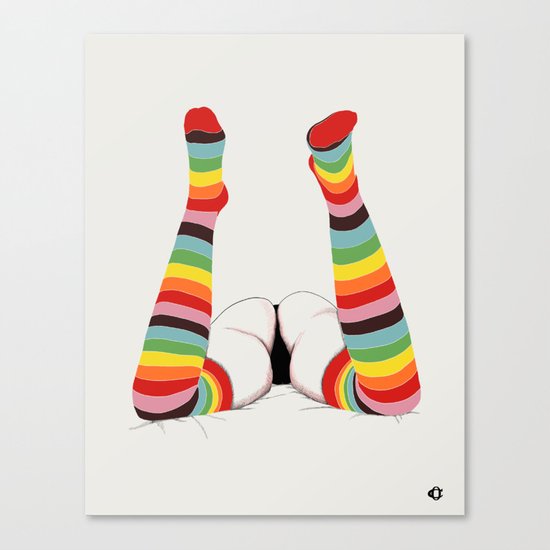 Booty Canvas Print