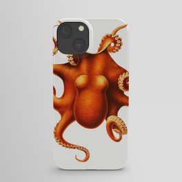 Vintage Octopus Illustration  iPhone Case