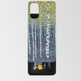 Impressionism Birch Trees Android Card Case