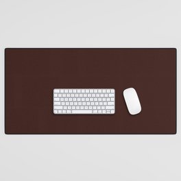 Rooster Brown Desk Mat