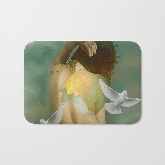 Hatching Bath Mat