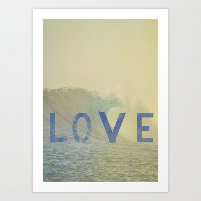 love surf Art Print