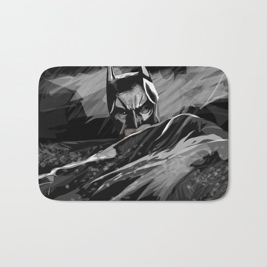 Bat hero Bath Mat