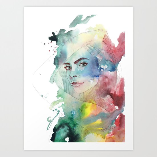You are my muse tonight Art Print