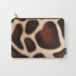 Faux fur cowhide pattern Carry-All Pouch