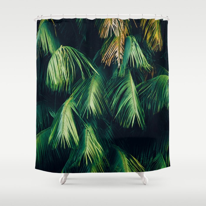 The Evergreen Needles (Color) Shower Curtain