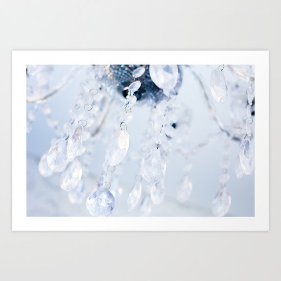 Crystals Art Print