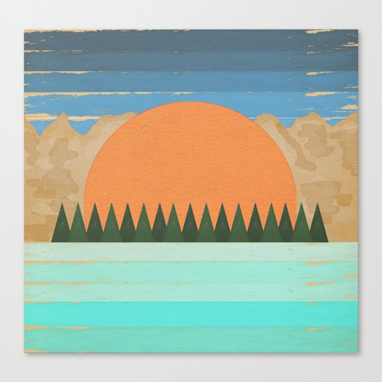 The Scenic View 2 Canvas Print