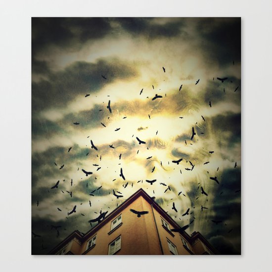 Somebody is Watching You Canvas Print