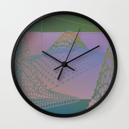 Data Science Gradient Wall Clock