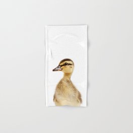 Duckling, Farm Animals, Art for Kids, Baby Animals Art Print By Synplus Hand & Bath Towel