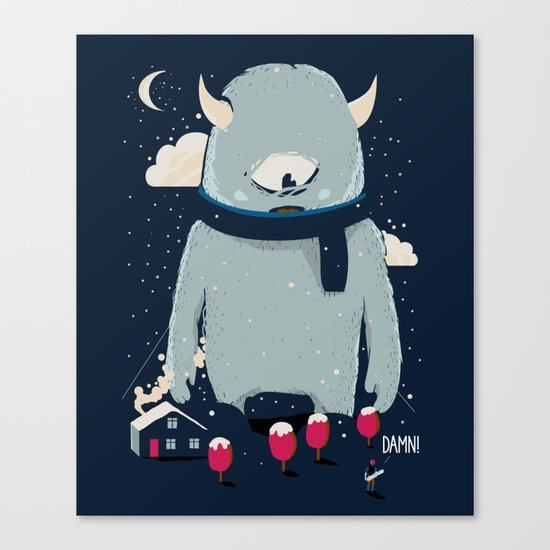 DAMN Canvas Print