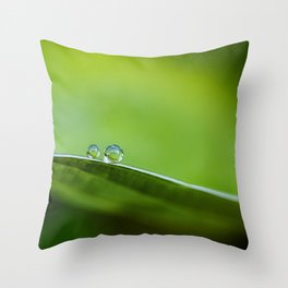 spring green Throw Pillow