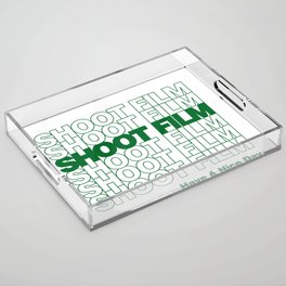 Shoot Film Green Acrylic Tray