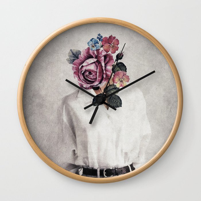 Vintage bloom ... Wall Clock