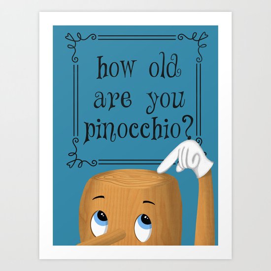 pinocchio Art Print