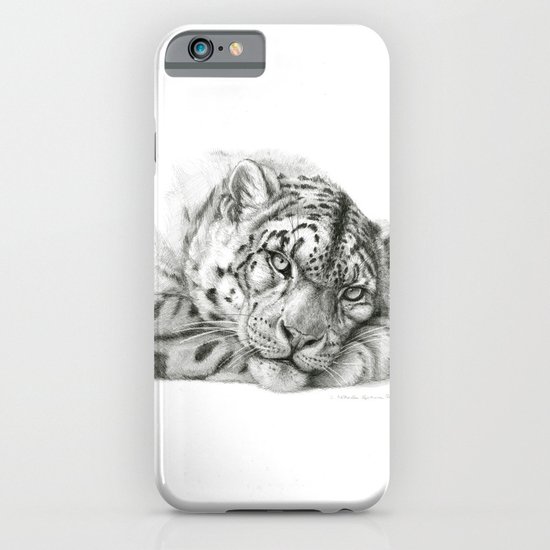 Pensive Snow Leopard G2011-011 iPhone & iPod Case