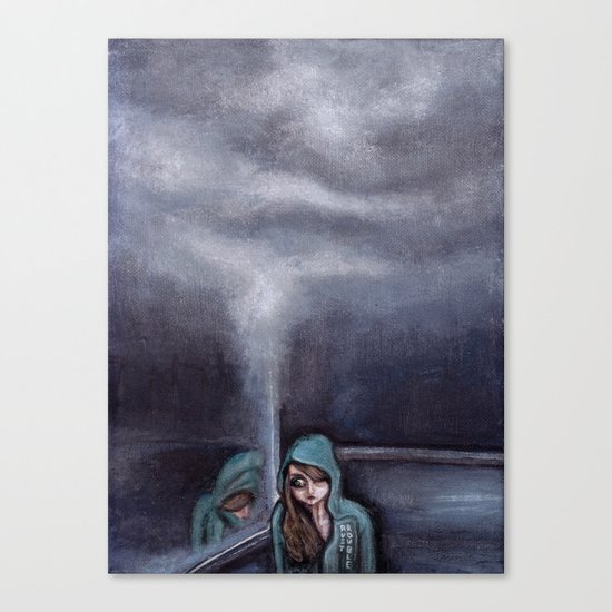 never go home (homesick) Canvas Print