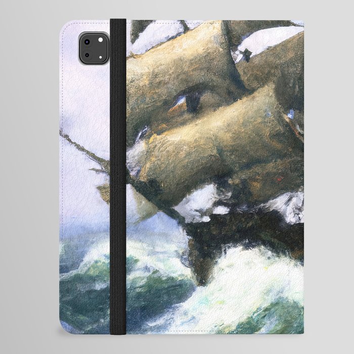 Battle on the High Seas iPad Folio Case