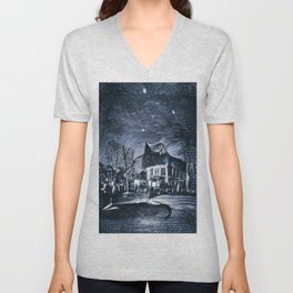 Salem's nights V Neck T Shirt