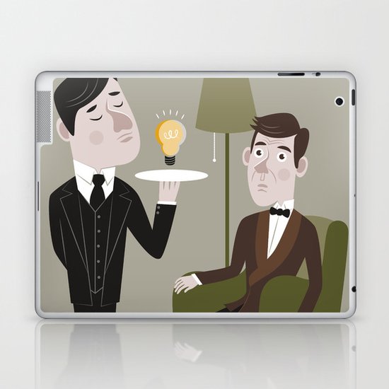 Jeeves & Wooster Laptop & iPad Skin