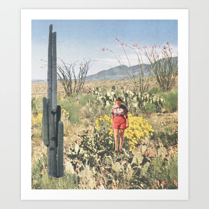 Mini Cactus Art Print