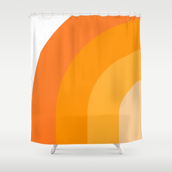 Retro 01 Shower Curtain