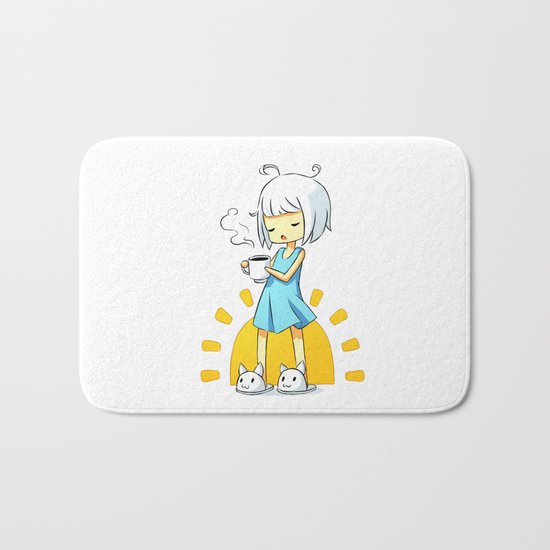 Morning Coffee 2 Bath Mat