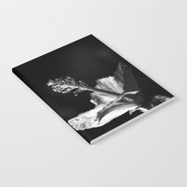 Romantic flower black & white  Notebook