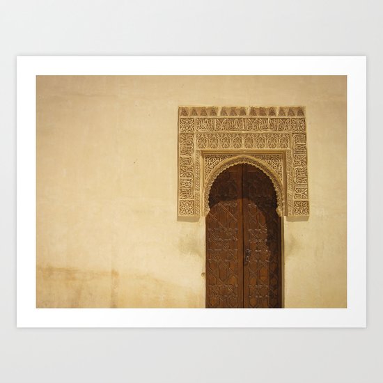 Moor Door Art Print