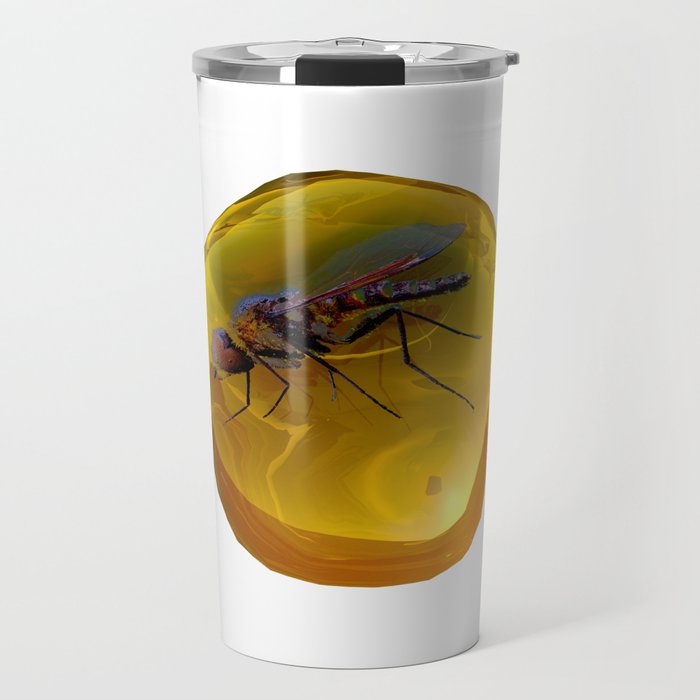 rich honey bee Travel Mug