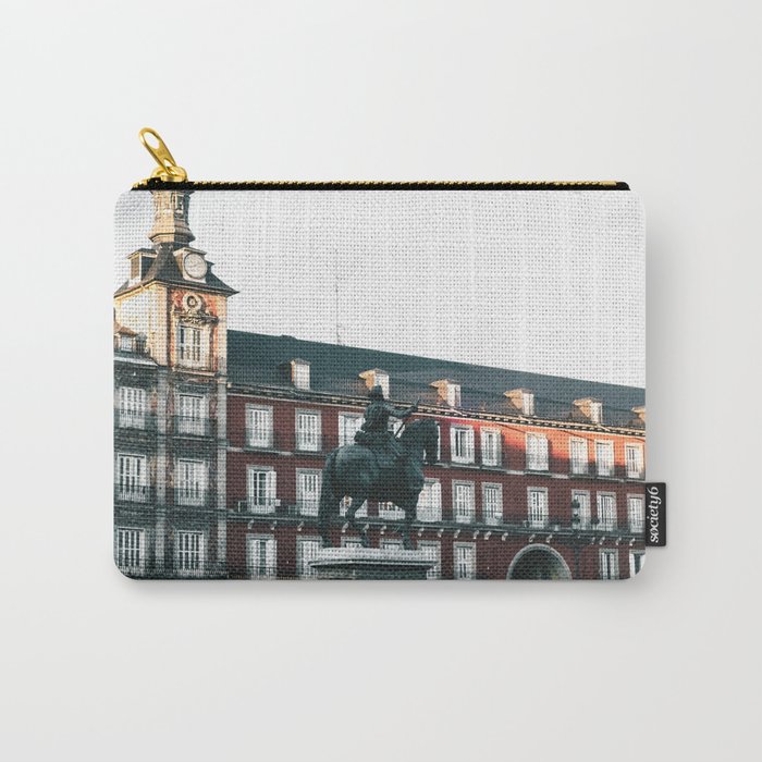 Spain Photography - Historical Landmark In Madrid Carry-All Pouch