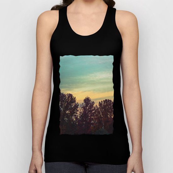Protean Autumn Sky Unisex Tank Top