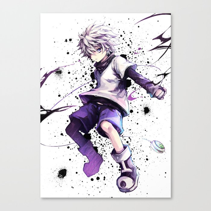 Hunter X Hunter Killua Zoldyck Canvas Print By Maxiposters Society6 How to easily remove acrylic nails at home. hunter x hunter killua zoldyck canvas print by maxiposters