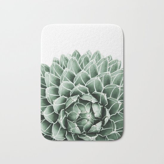 Succulent splendour Bath Mat