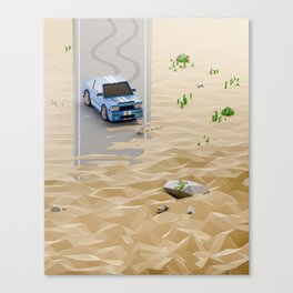 In the Desert Canvas Print