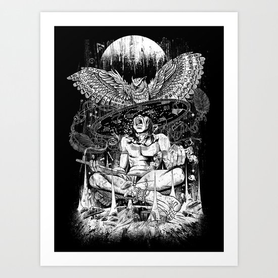 Spirit Owl Art Print