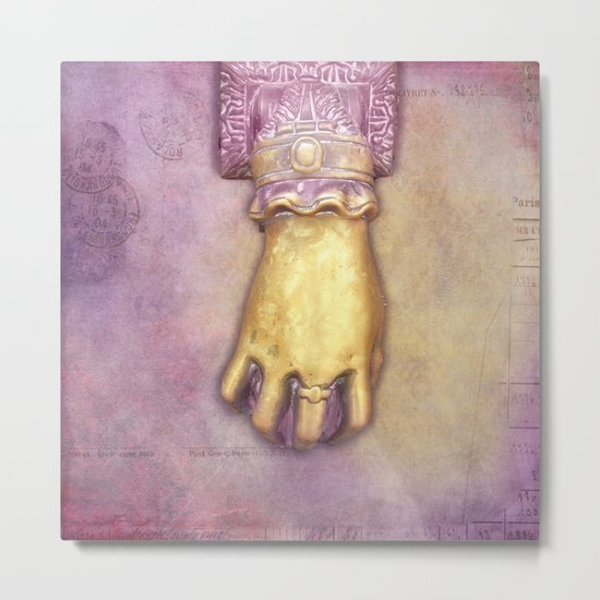 GOLDFINGER Metal Print