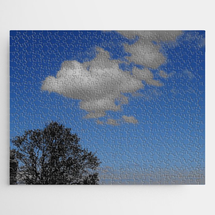 White cloud dreaming and Blue Sky thinking in Zakynthos Jigsaw Puzzle