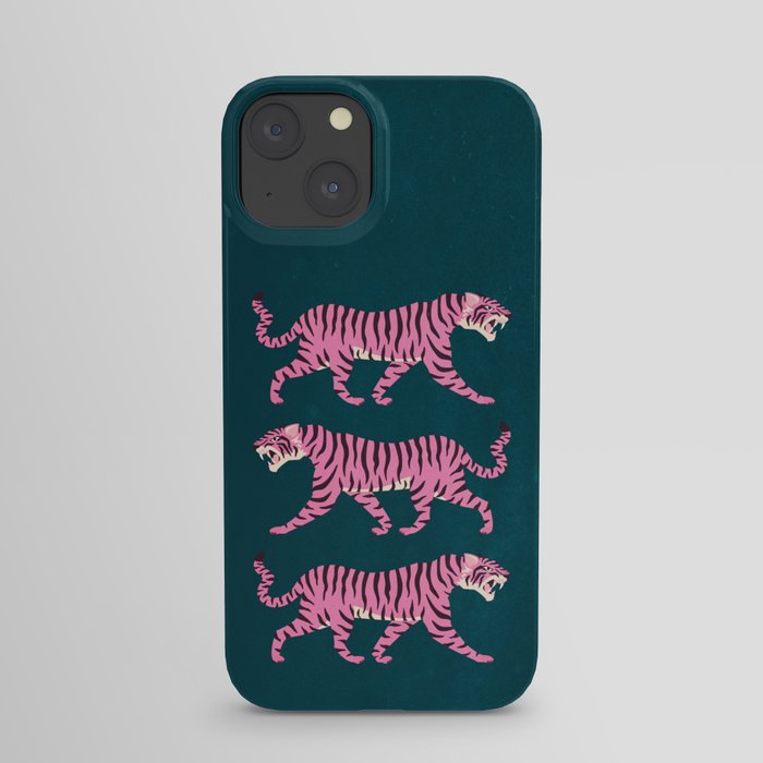 Fierce: Night Race Pink Tiger Edition iPhone Case