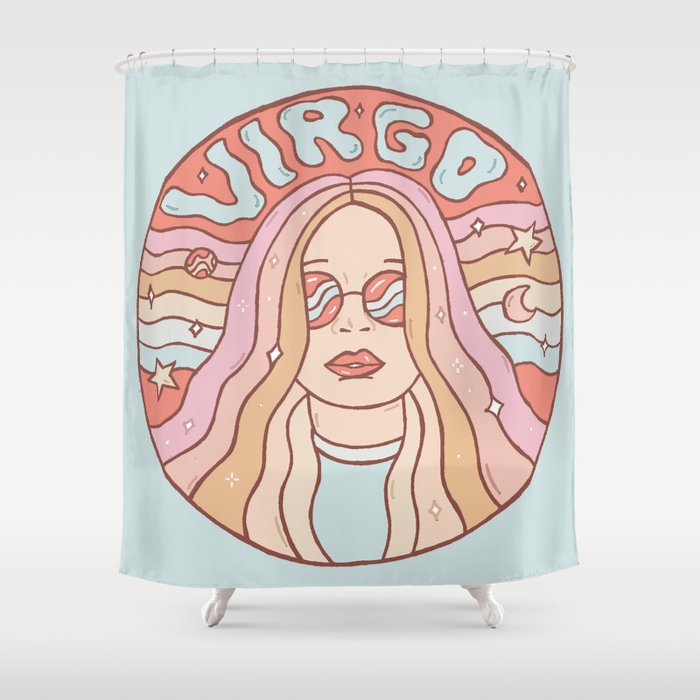 Virgo Shower Curtain