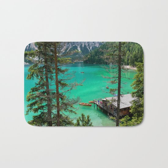 Pragser Wildsee Bath Mat