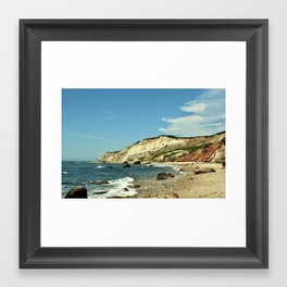 Aquinnah Cliffs Framed Art Print