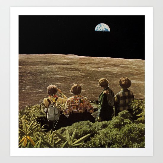 they watched Art Print