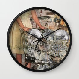 (Disco)unt Supermarket Wall Clock